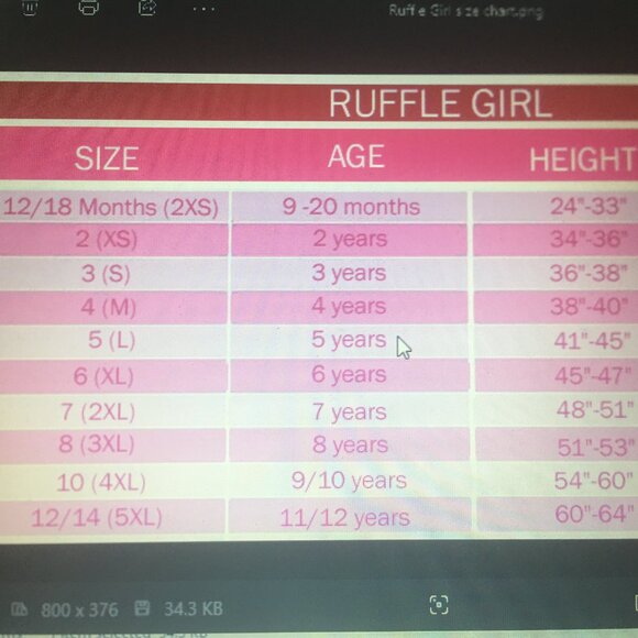 Ruffle Girl Long Sleeve Top - Picture 6 of 6